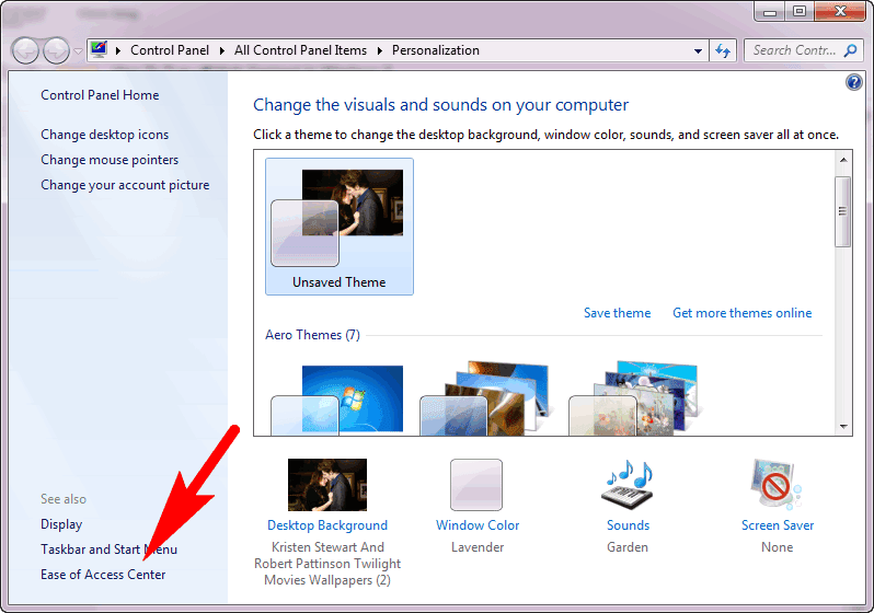 turn off high contrast in windows