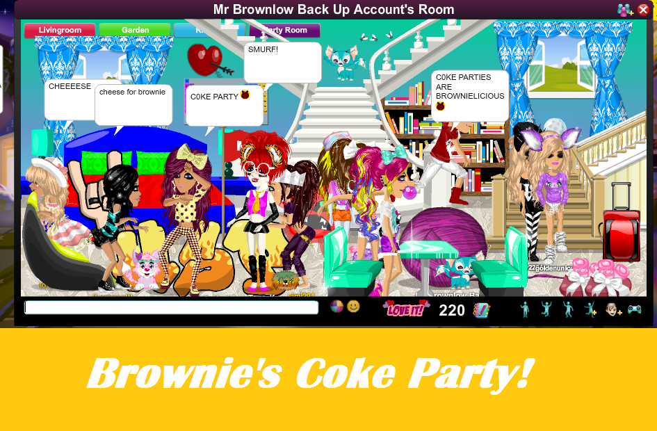 Brownie's party!