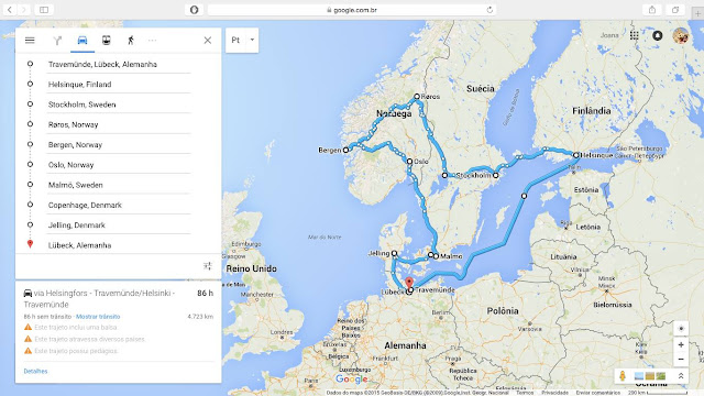 Viagem para a Escandinávia