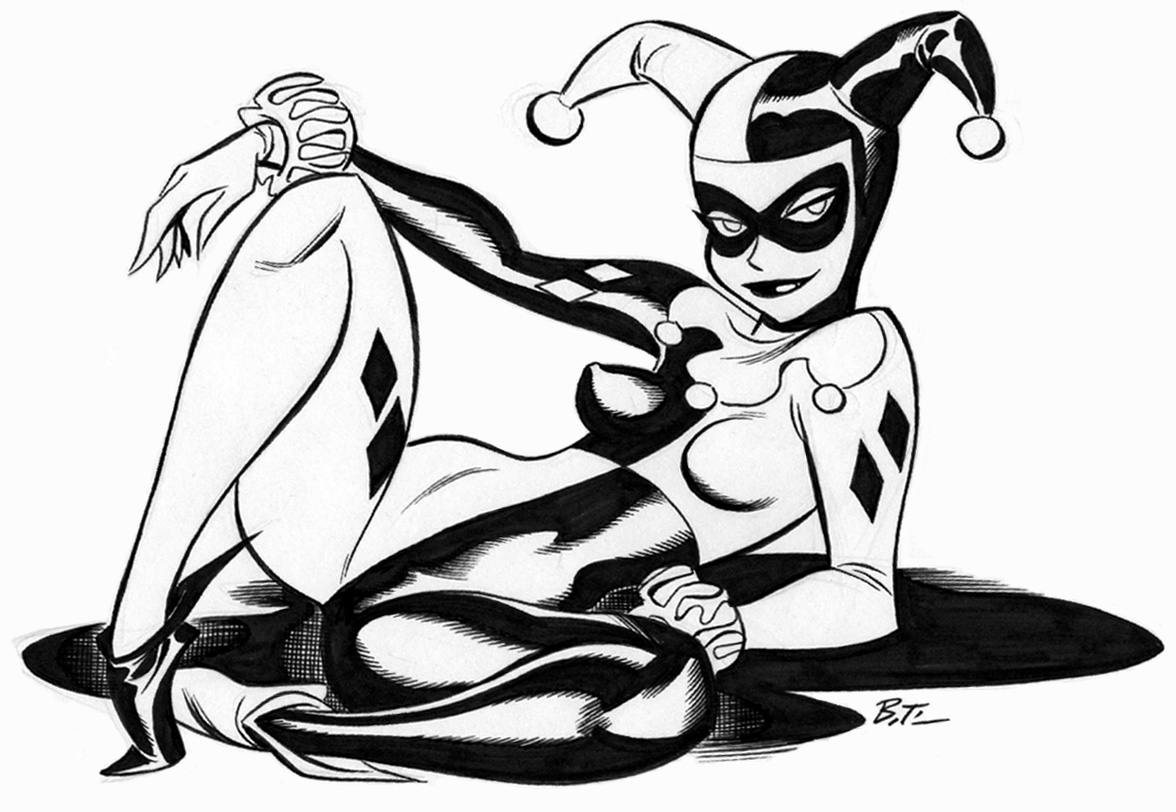 Joker and harley quinn bruce timm Joker and harley quinn bruce timm something