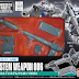 Model Builders Part 1/144 System Weapon 006 - Release Info