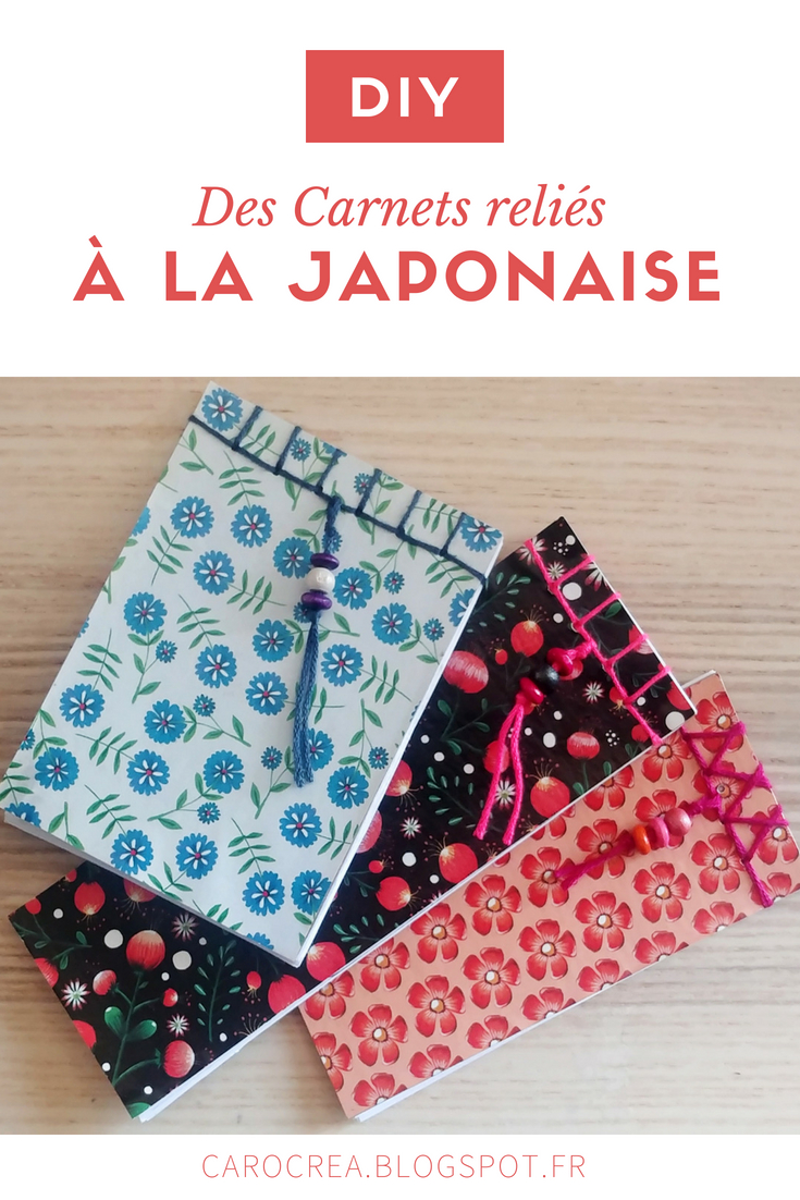 Back to School #8 : Des carnets reliés à la Japonaise - Les