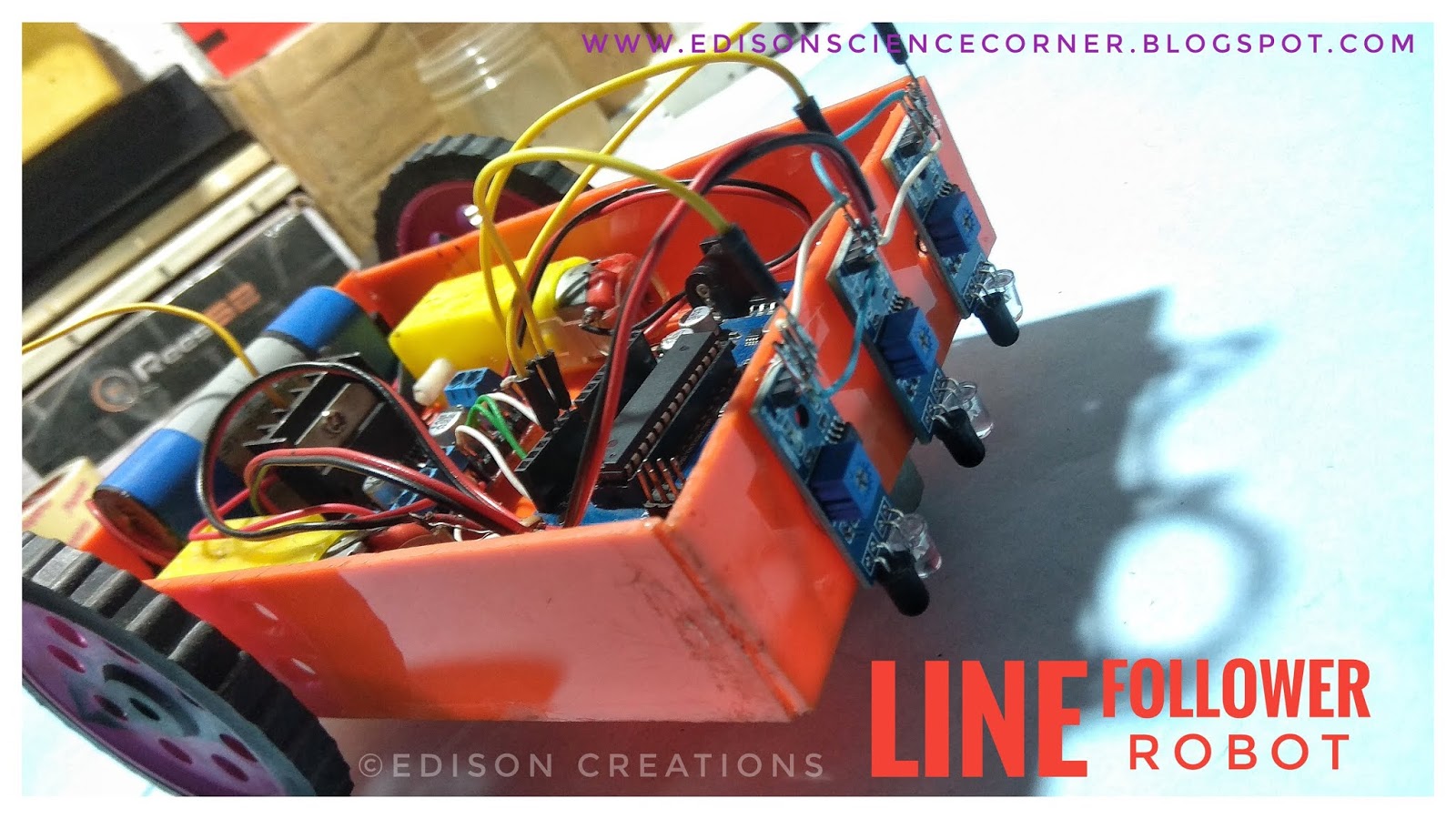 HOW TO MAKE LINE FOLLOWER ROBOT – ESCLabs