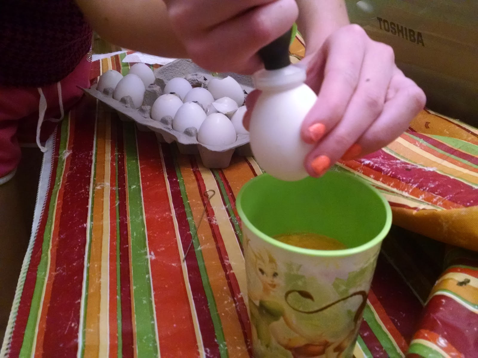 Must Run in the Family How to Blow Out Easter Eggs