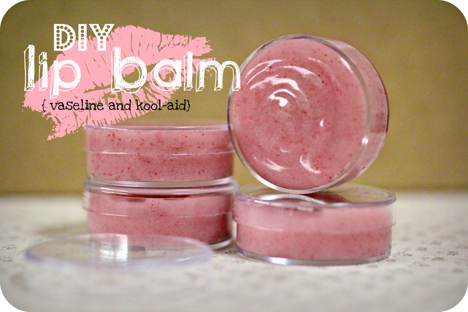 Diy Lip Balm Recipe With Vaseline DIY Lip Balm With Vaseline And