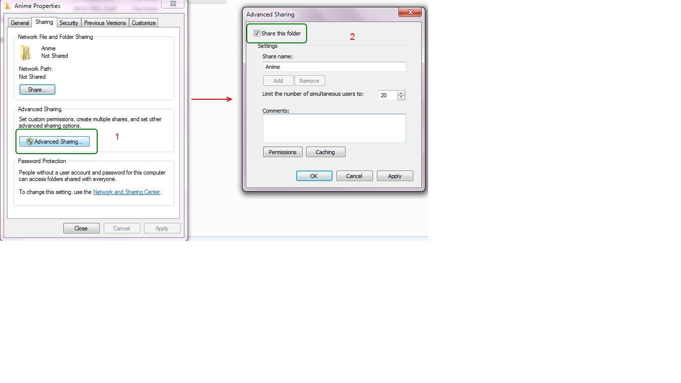 Shared file download. File share.
