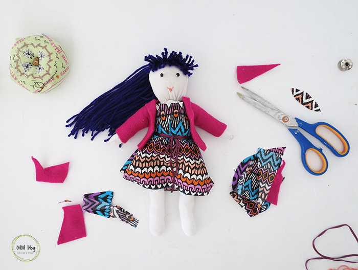 How to make a sock doll Ohoh deco