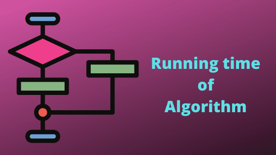 Calculate running time of an algorithm Calculate running time of an algorithm