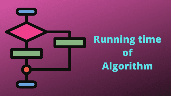 How to Calculate running time of an algorithm