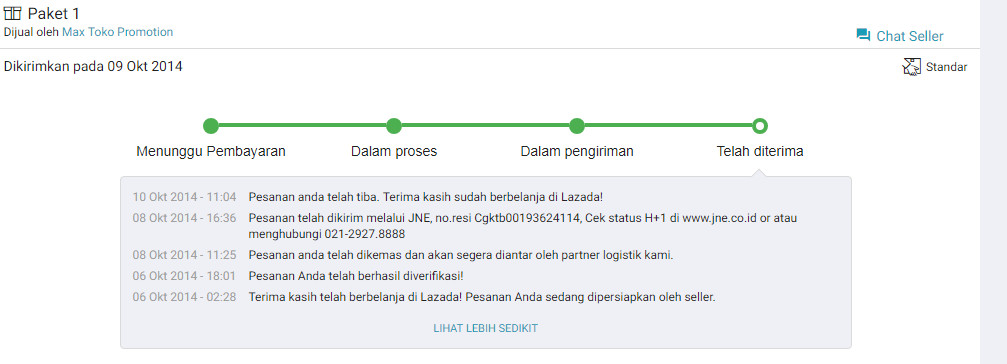 Cara Cek Pesanan Lazada Terbaru Cemiti