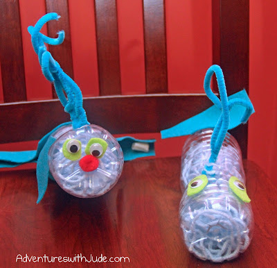 water bottle whale craft