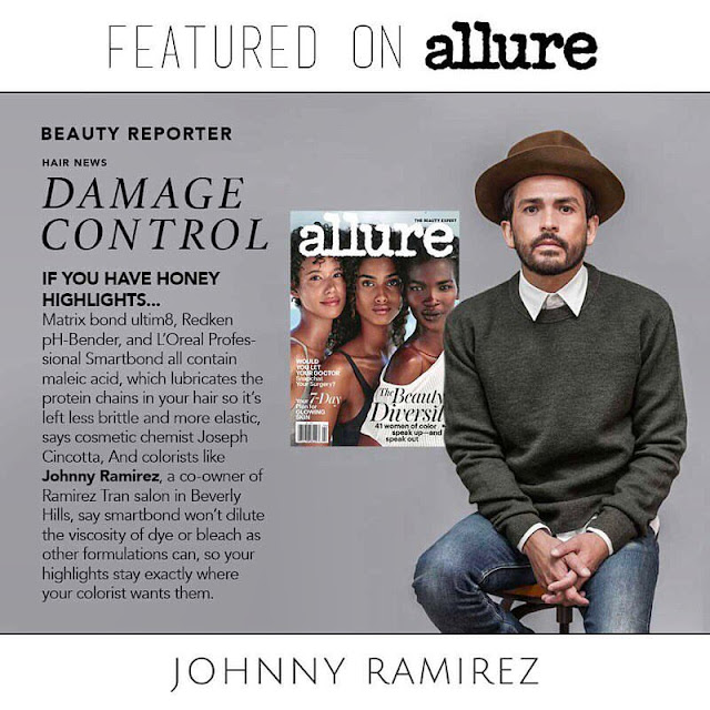 Johny Ramirez, Ramirez Tran Salon, Lived in Color, Alure, press, Damaged hair