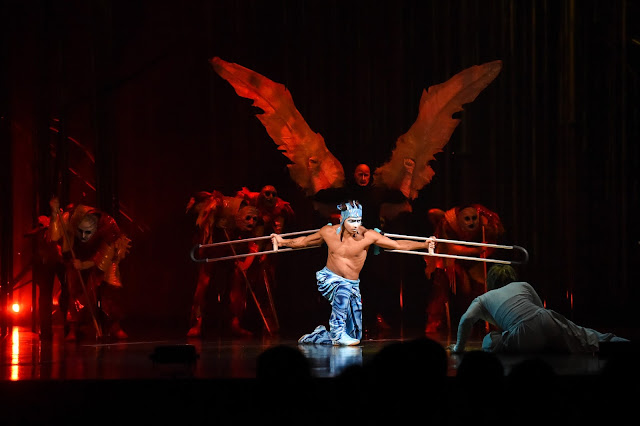 C’est Magnifique! As Cirque Comes to Toon. Review of Cirque du Soleil's Varekai in Newcastle on UK Arena Tour 2017