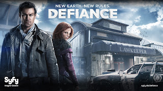 Defiance Interview with Jaime Murray and Tony Curran.