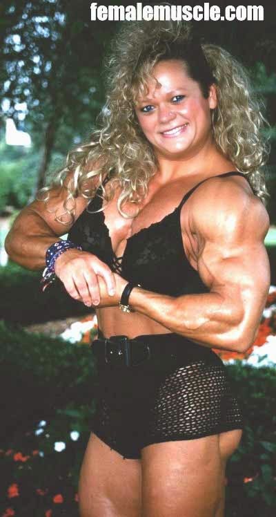 Karla Nelson 215lbs of huge sexy muscle.