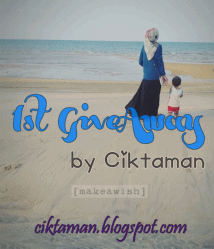 http://ciktaman.blogspot.com/2015/09/1st-giveaway-by-ciktaman.html