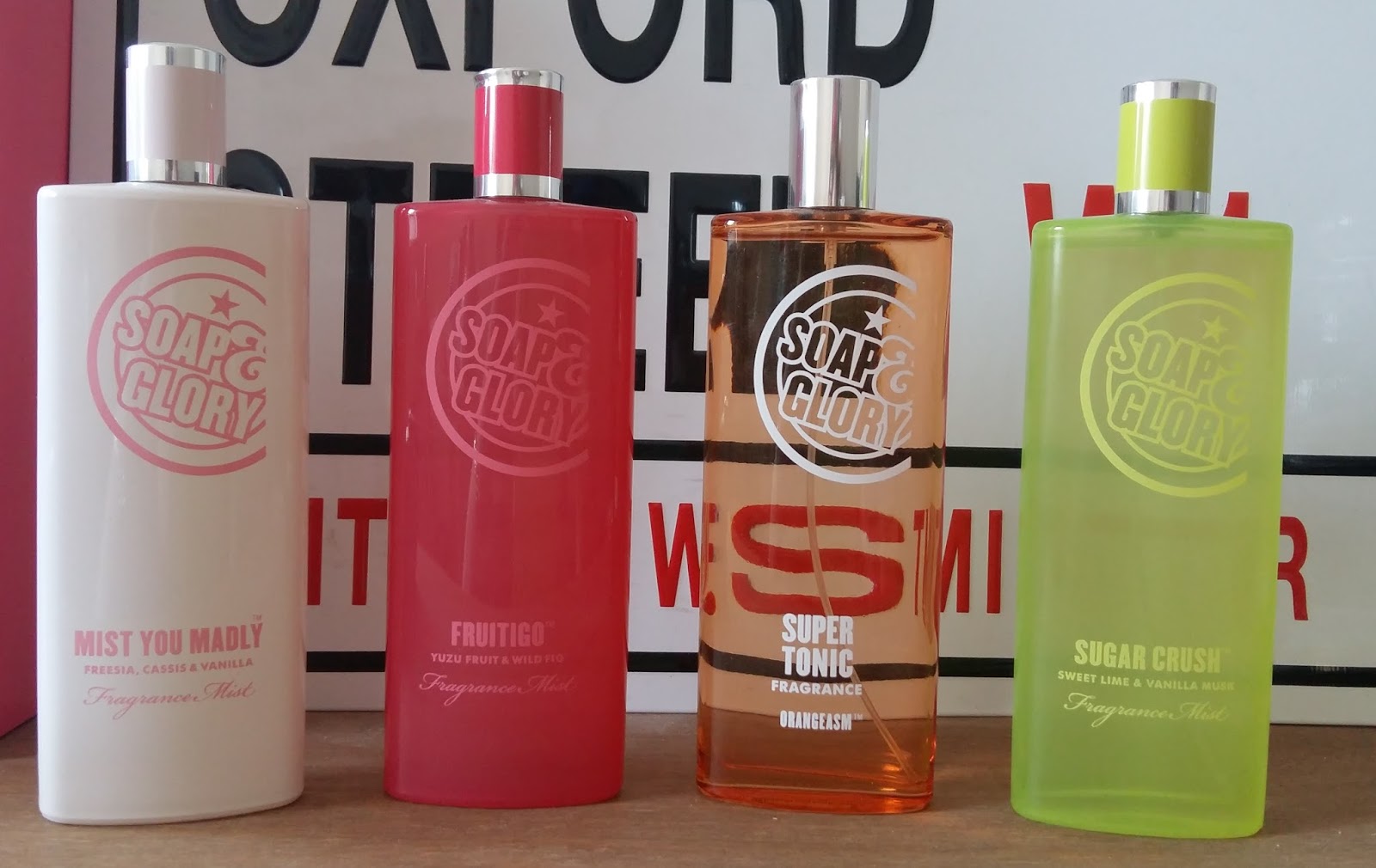 CloLow Beauty Bargains Soap & Glory Fragrance Mists