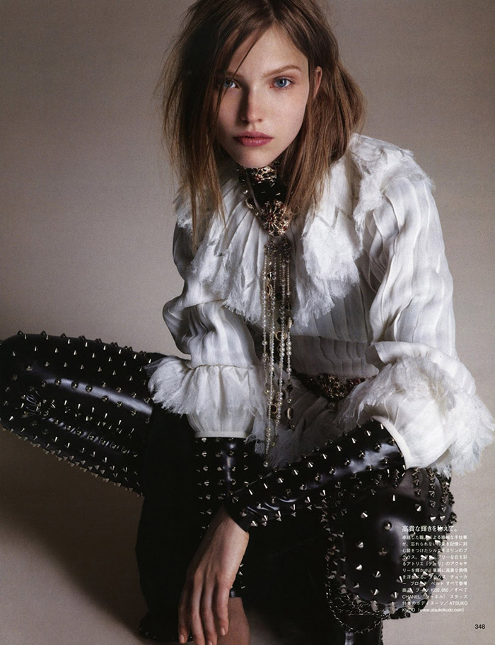Sasha Luss for Vogue Japan by Daniele&Iango oct'13