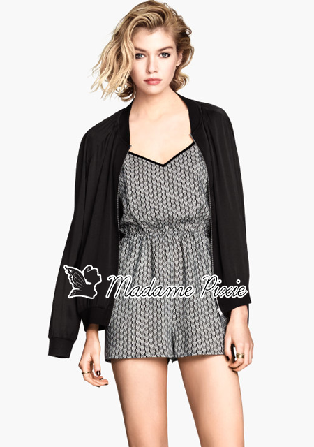h&m romper dress