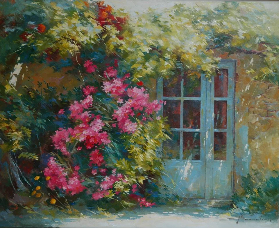 Johan Messely 1927 | Belgian painter | The Secret Gardens