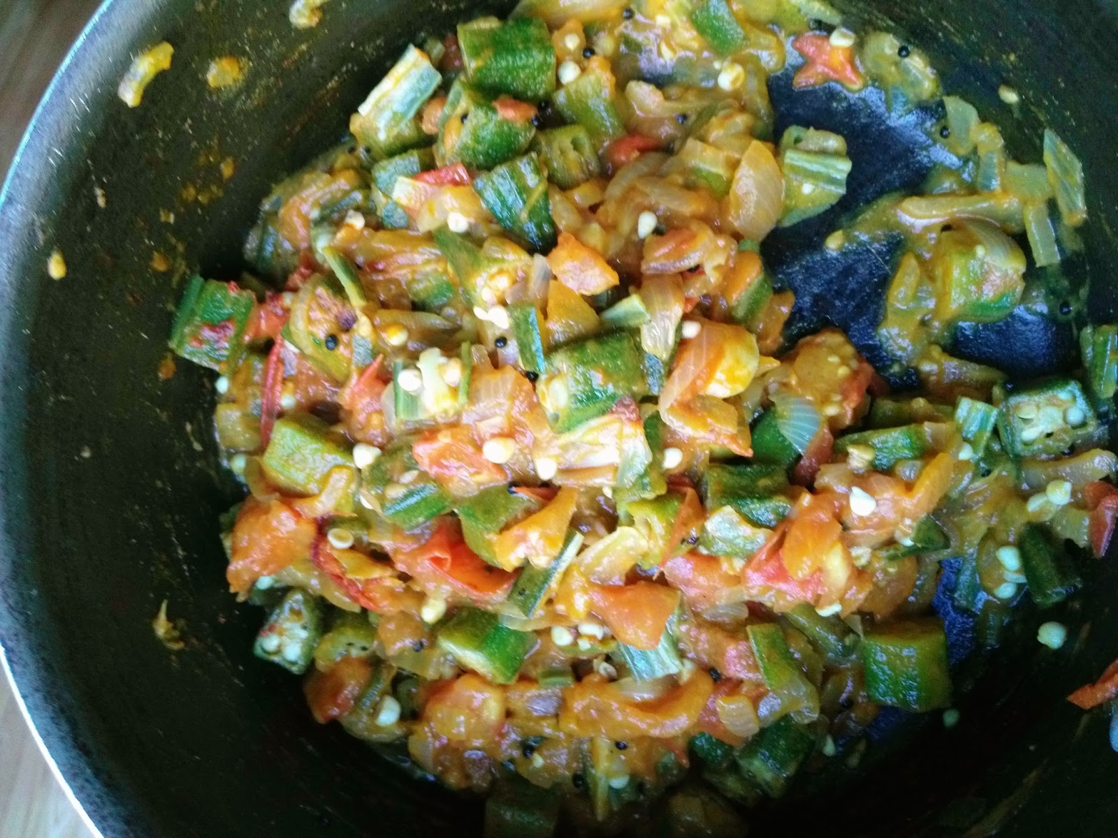 OKRA TAMARIND CURRY/ LADYSFINGER CURRY