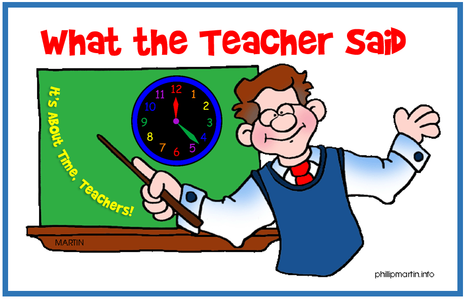 Время учитель. Time teacher.