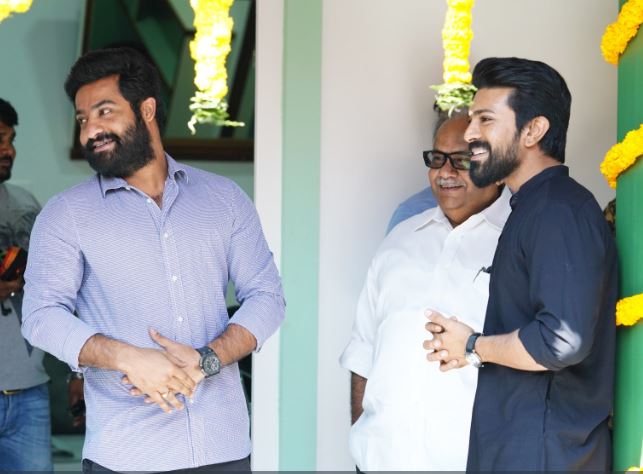 RRR Movie Set, Shooting Images, Photo, Pictures And Wallpapers