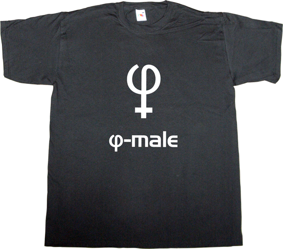 male female fun math golden ratio phi t-shirt ephemeral-t-shirts science