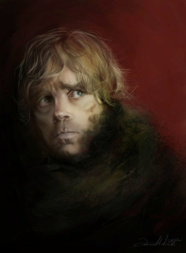 04-Tyrion-Lannister-Ania Mitura-GoT-Game-of-Thrones-Digital-Paintings-www-designstack-co