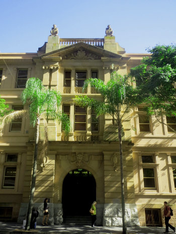 The Old Printing Office, George Street, Brisbane, has been the scene of dubious historical stories.