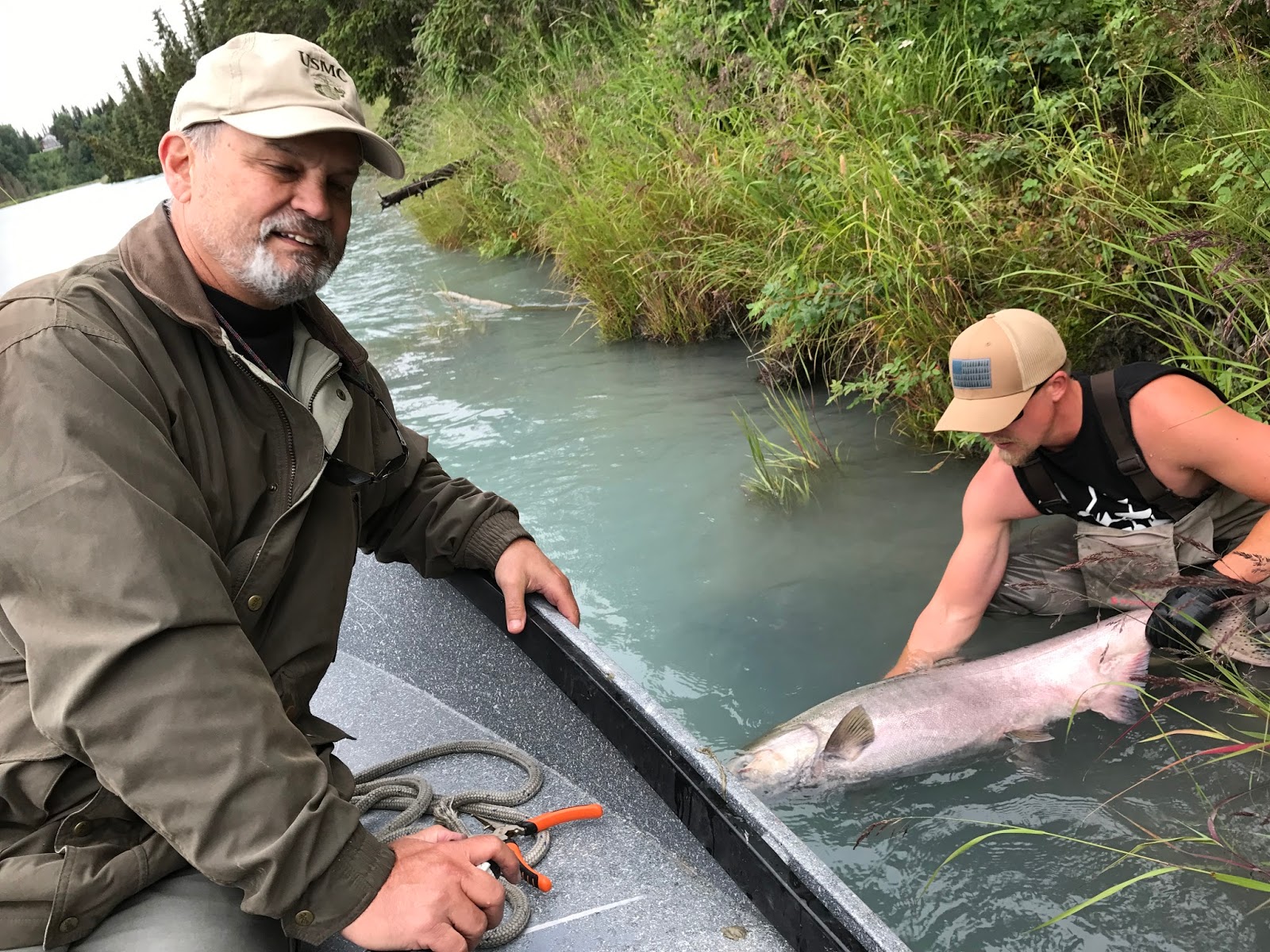 King Salmon Fishing on Kasilof River