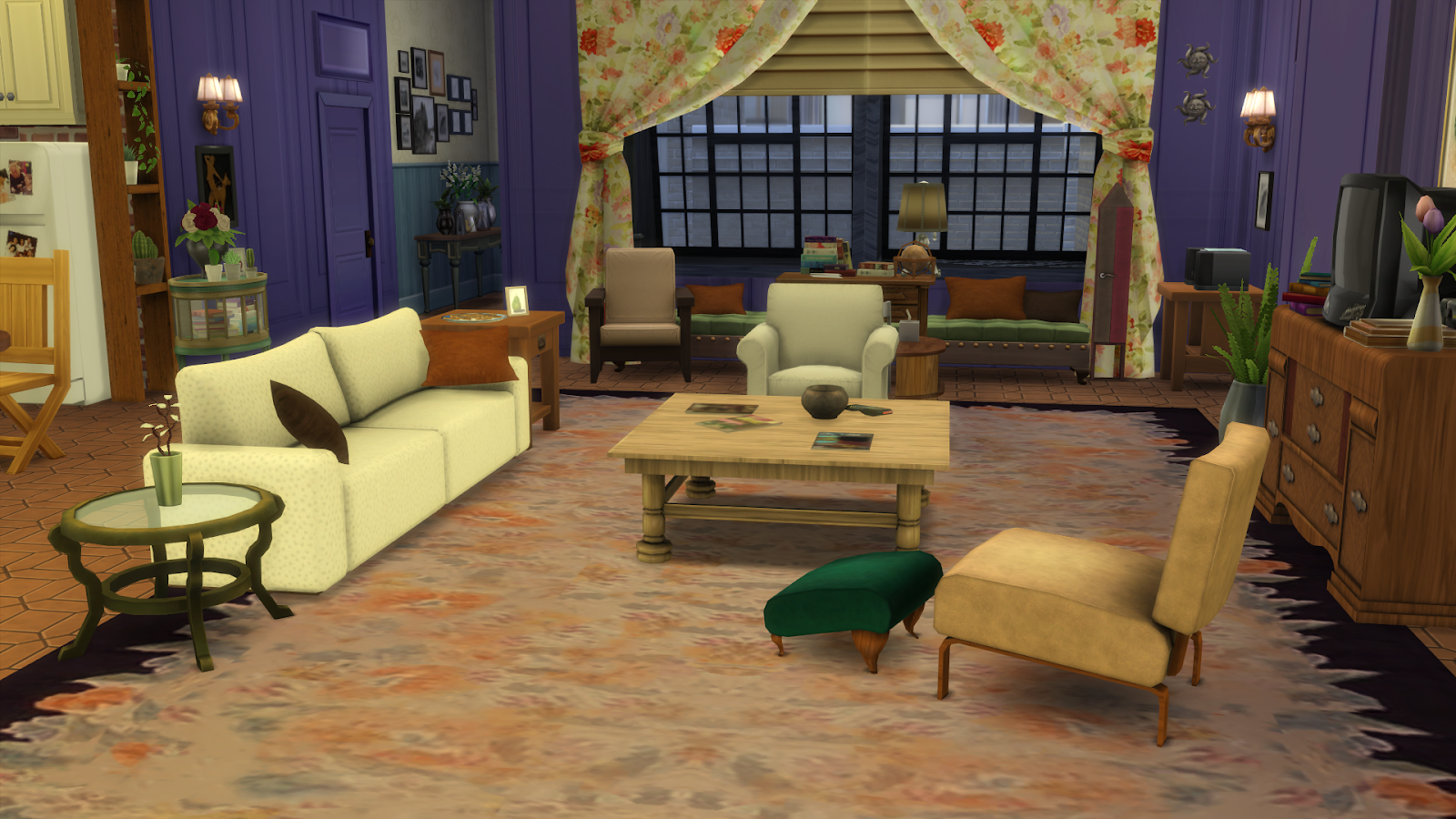 pescasim the sims 4 friends the apartment