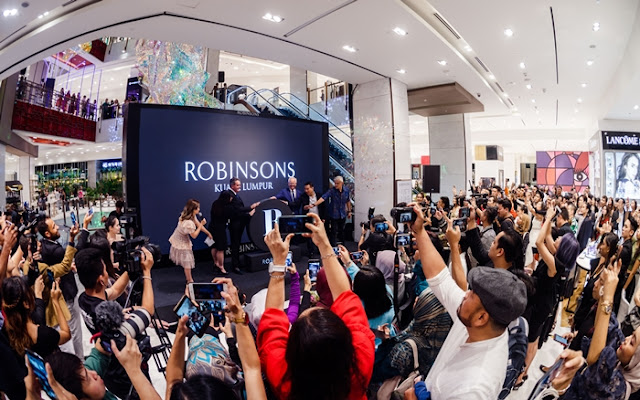 Robinsons Kuala Lumpur, Shoppes at Four Seasons Place, Grand Launch, Lifestyle, Shopping, Dayang Nurfaizah, #CurateYourWonderful, Al-Futtaim Group,