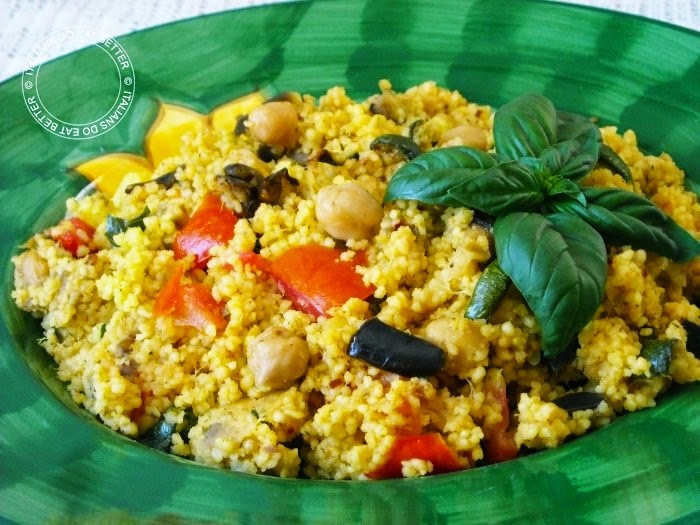 COUSCOUS ALLO ZAFFERANO E VERDURE ITALIANS DO EAT BETTER
