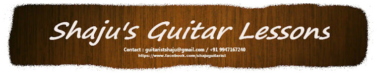 Shaju's Guitar Lessons