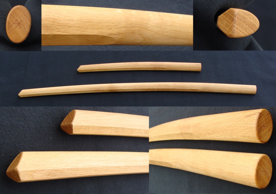 paart budo buki Koryu bokken and bokuto