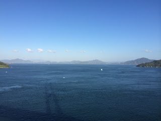 来島海峡大橋からの眺望