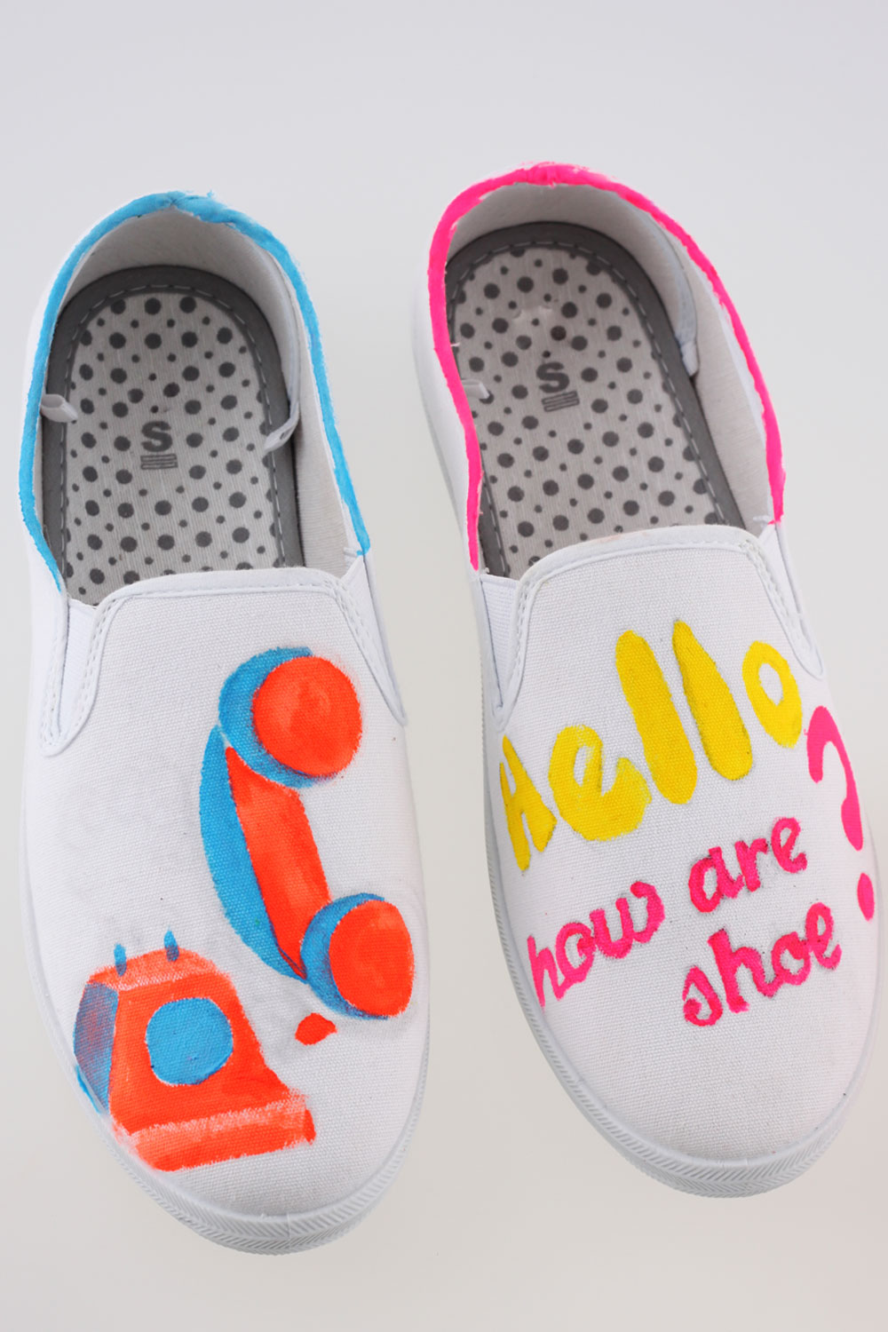 Mont Marte Art Blog Step into art; Customised Puffy Paint Shoes.