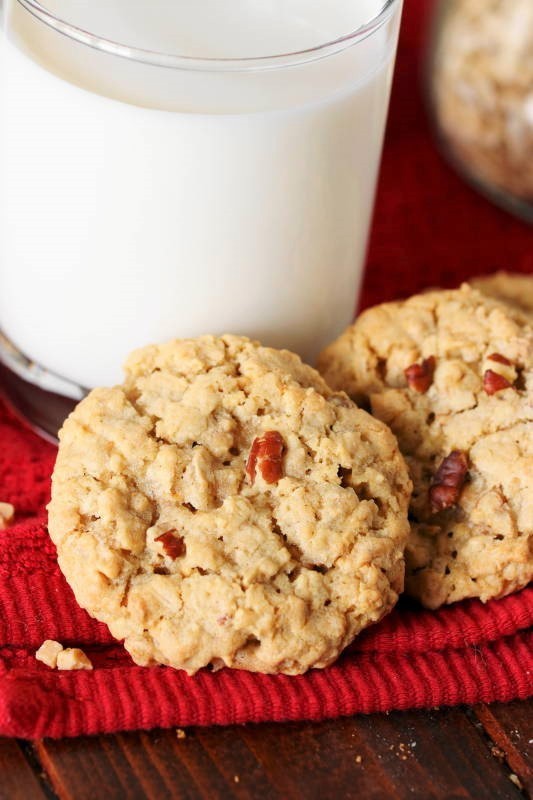 Toffee Oatmeal Cookies The Kitchen is My Playground