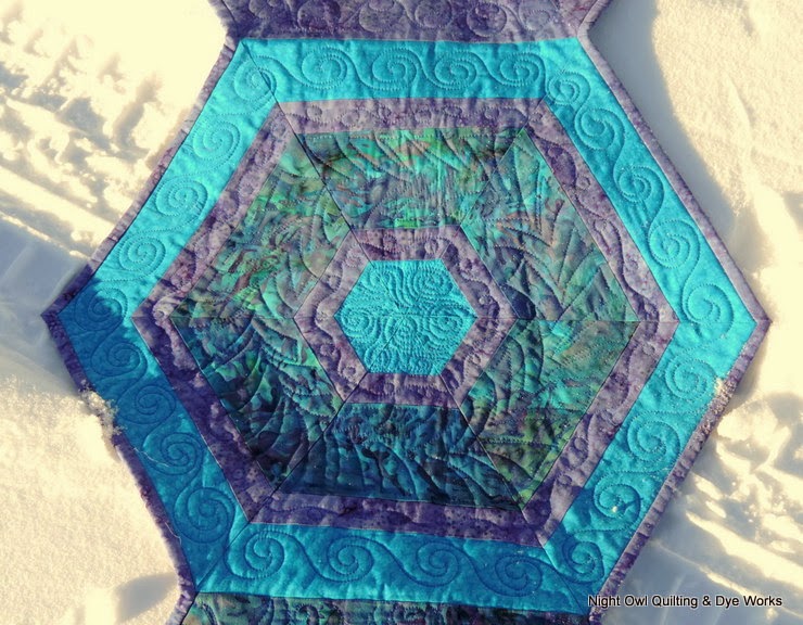 Night Owl Quilting & Dye Works Lug Nuts A New Pattern!