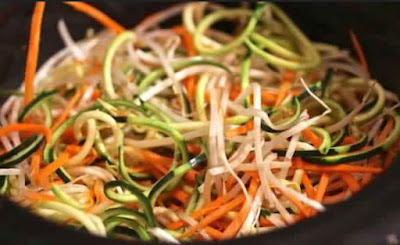 Slow Cooker Veggie Noodle Soup , 0 smartpoints