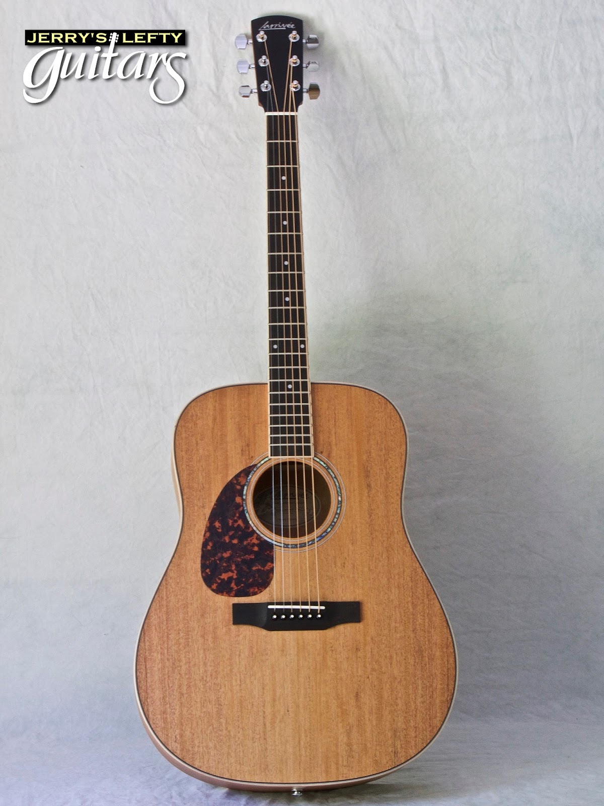 Jerry's Lefty Guitars newest guitar arrivals. Updated weekly! Larrivee