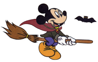 mickey mouse disfrazado de dracula