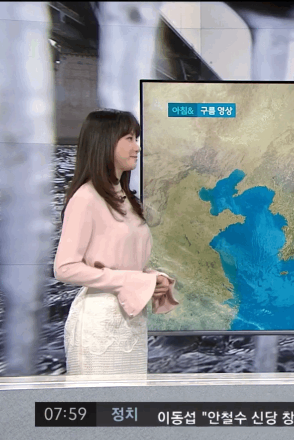 20200115 아침 김민아 jtbc 기상캐스터 | 인스티즈