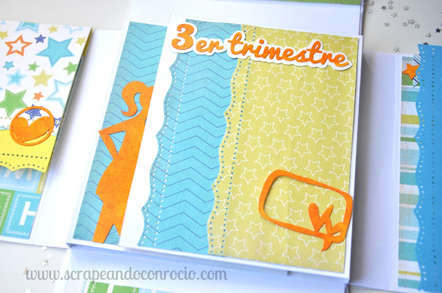 Album Embarazo Mini Album Bebé Scrapbooking Album Embarazo Mini Album Bebé Scrapbooking