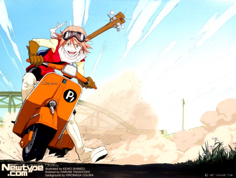 FLCL Fooly Cooly Haruko Haruhara