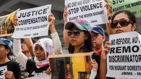 buruh migran asal indonesia rentan terhadap kekerasan dan ketidakadilan