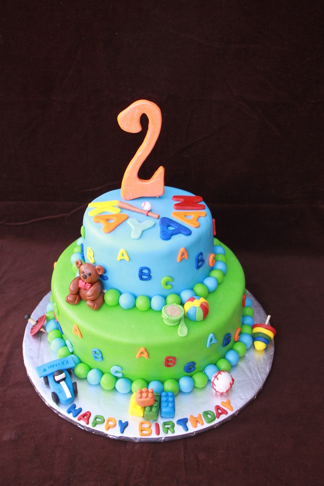 DHANYA S DELIGHTS 2 Yrs Old Boy s Cake DHANYA S DELIGHTS 2 Yrs Old Boy s Cake