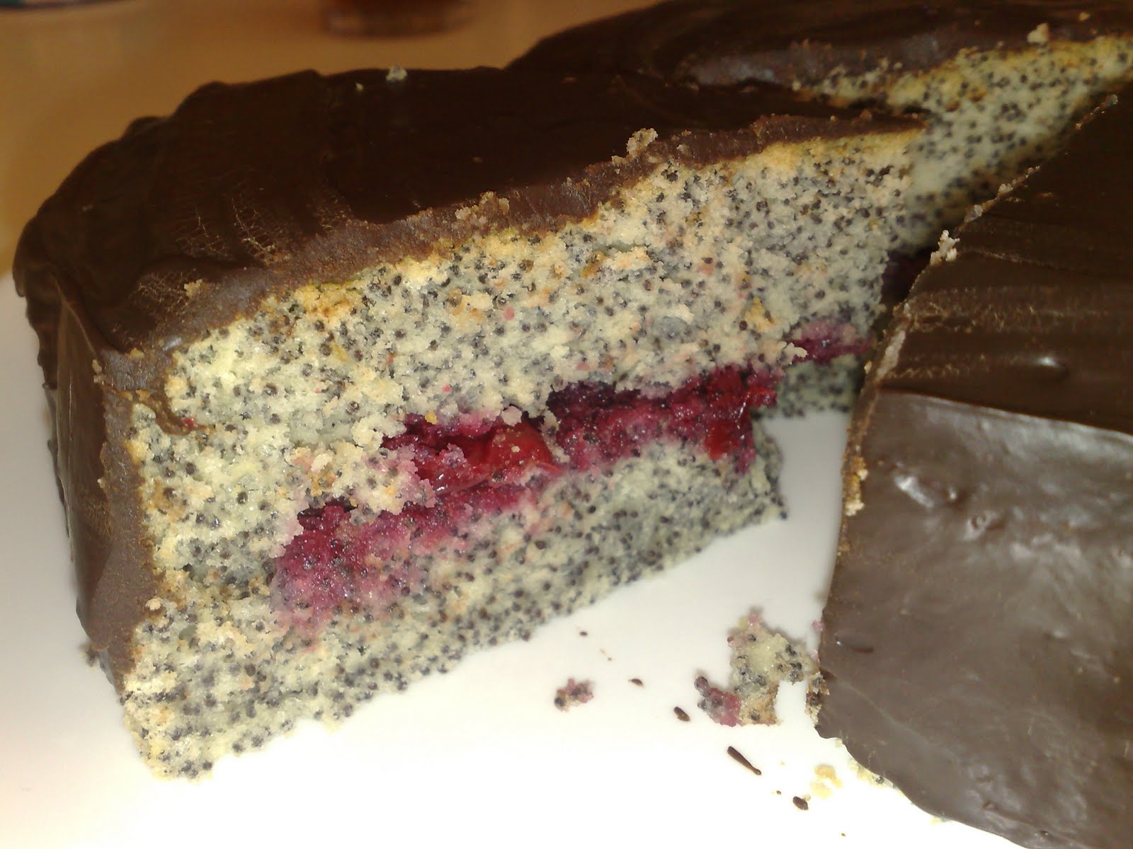 Fluffy notes expériences culinaires Poppy seed chiffon cake