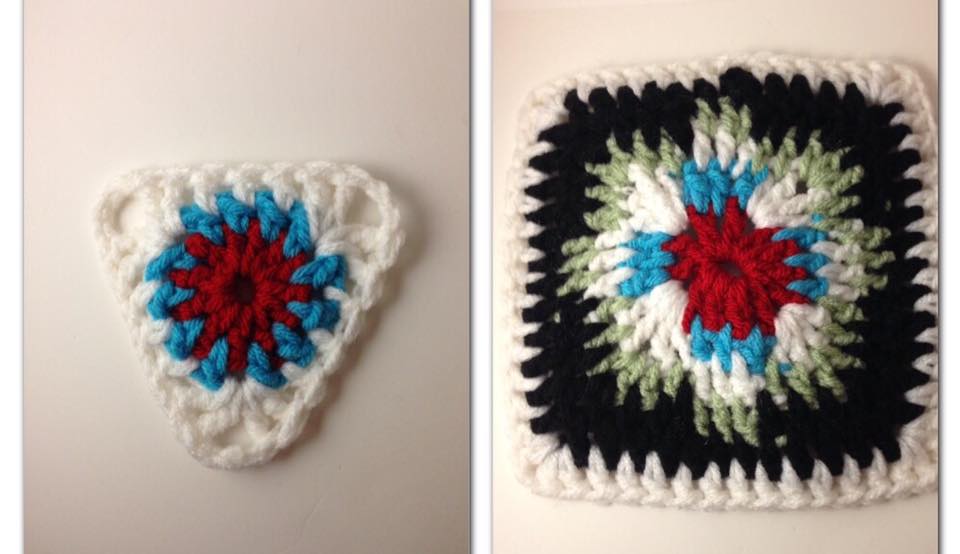 Crochet Native American Granny Square | Aunt B Creations